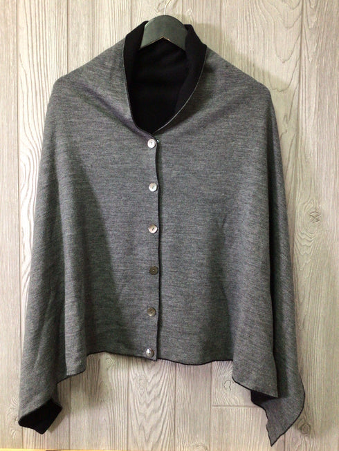 Orvis Knit Reversible Poncho One Size